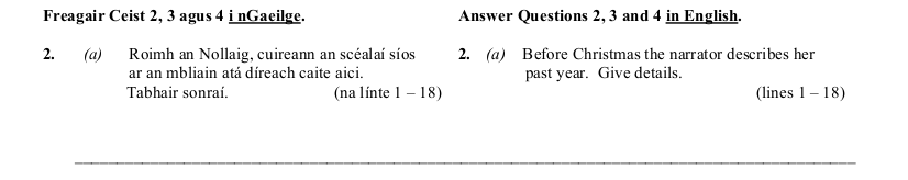 2013 LC Higher Reading Comprehension I