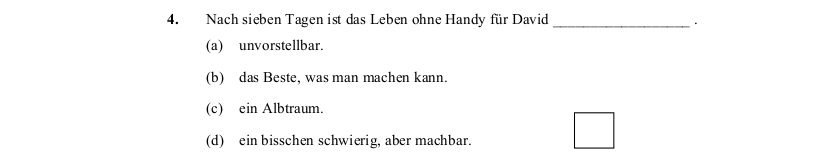 2014 LC Ordinary German Reading Comprehension 3